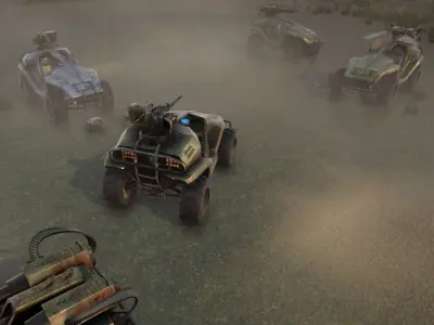 Viper Scout Low-poly 3D model