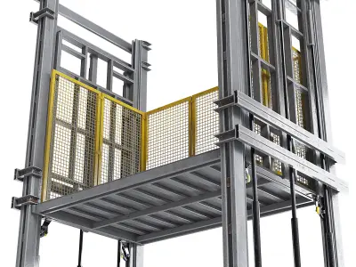 Industrial Elevator I 3D model