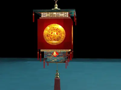 Chinese palace  3D model