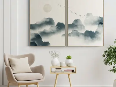 Photo Frame 184 Low-poly 3D model