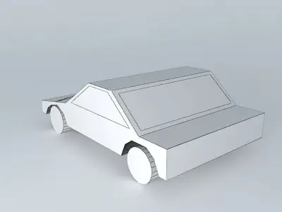 Tuned Car Free 3D model