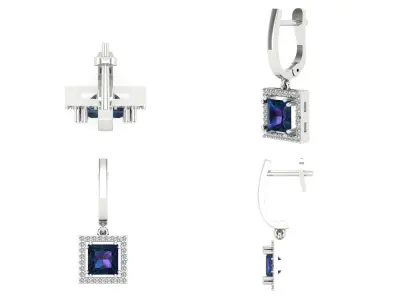 Earrings   od 1 3D print model