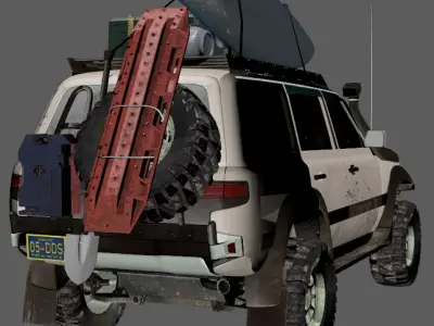 a-land-explorer Low-poly 3D model