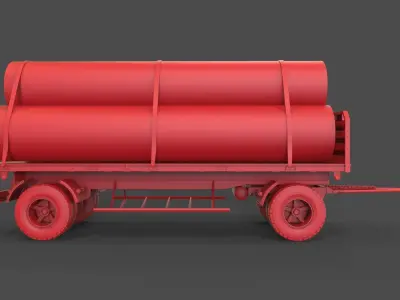 Trailer mod7 3D print model