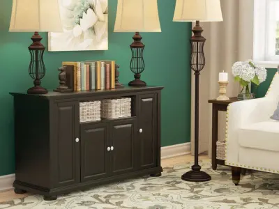 Jovanny Metal Table Lamp 3D model