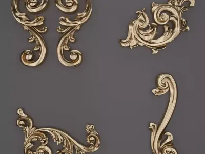 Trim Ornament 37 3D model