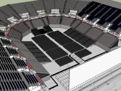 Impact Arena Muangthong Thani 3D model