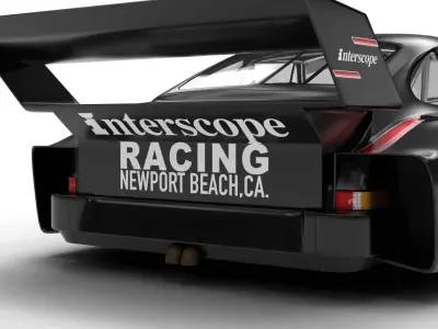 Porsche 935 77 1977 Daytona Racing  3D model