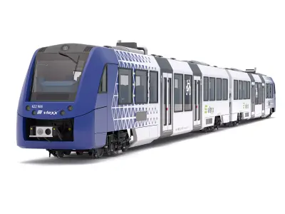 Vlexx Alstom Coradia LINT 54 Train 3D model