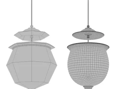 Chandelier Bell 3D model