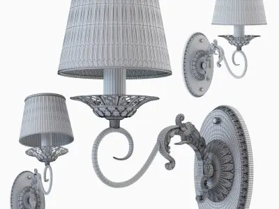 Sconce MW-Light Ariadna 450024001 3D model