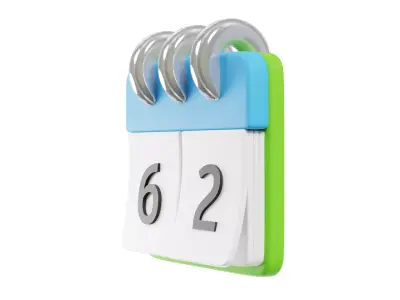 Tennis Scoreboard 3D model