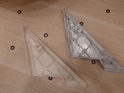 Toyota Crown JZS133 Side Mirror Interior Bolt Cover 3D Scanned  3D print model