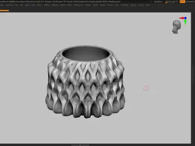 vase 3d print 500  3D print model