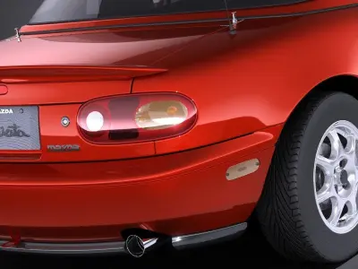 Mazda MX-5 Miata 1989-1997 VRAY 3D model