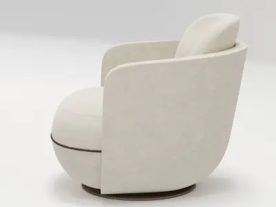 Wittmann Miles Armchair 3D model