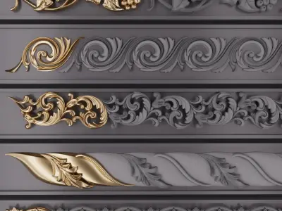 Trim Ornament 113 3D model