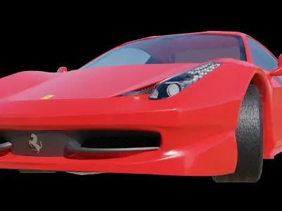 Ferrari 458 Italia 3D model 3D model