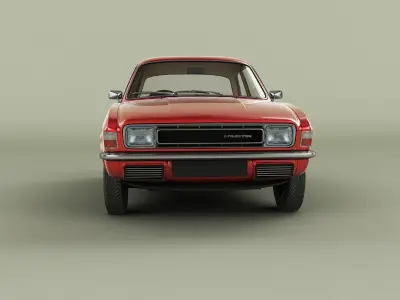 Austin Allegro 2-door 3D model