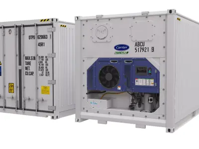 Refrigerated Container 3D model