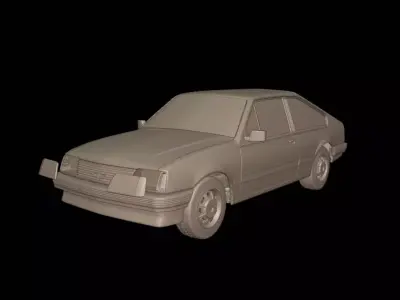 chevrolet br monza sl e 2 door 1984   3D print model