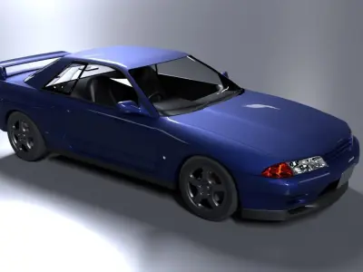 Nissan Skyline R32 3D model