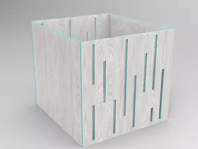 Bes Storage Box Low-poly 3D model