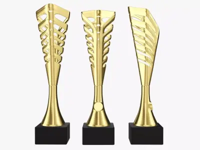 Cup trophy 08 3D model