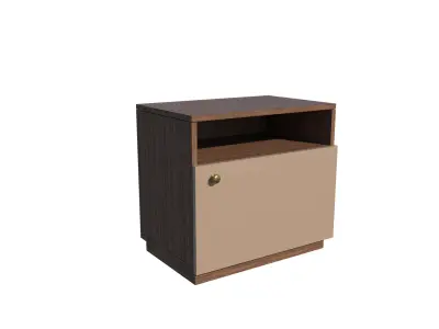 Serena Line Elegance island- cube model Low-poly 3D model