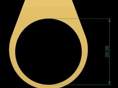 Chevalier Ring 3D print model