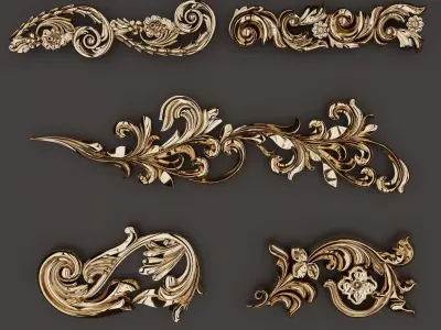 Trim Ornament 134 3D model