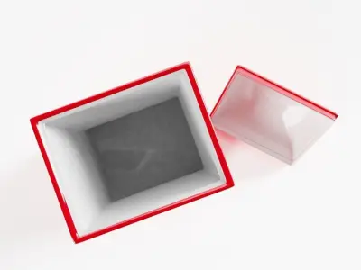 Small Polka Dot Kitchen Storage Jar 3D model