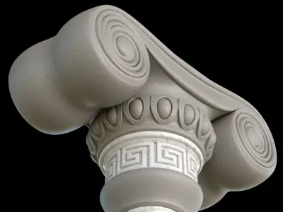 column Dorian 3D model