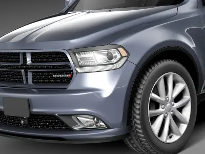 Dodge Durango 2014 3D model