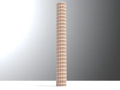 Bagnoli Industrial Tower 3D model