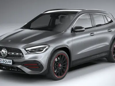 Mercedes Benz GLA35 4Matic 2021 3D model