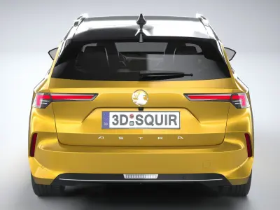 Vauxhall Astra Sports Tourer 2022 3D model