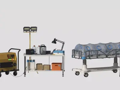 Medical Equipment 3D model buy
