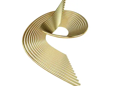 Abstract Shape v4 004 Low-poly 3D model