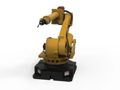 Industrial Robot Arm 3D model