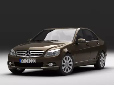 Mecedes C Class 2008 3D model