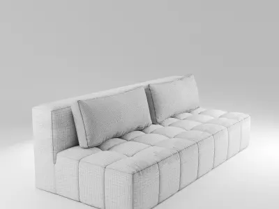 Sofa idea for archviz 3D model