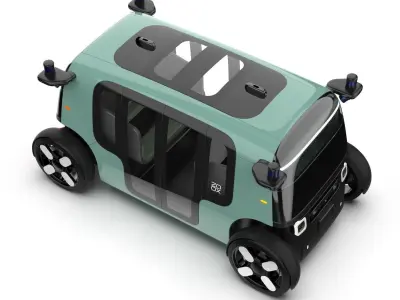 ZOOX Autonomous Vehicle 3D model