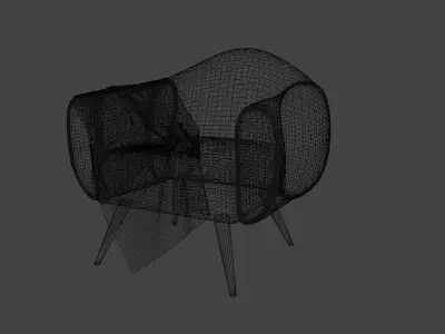 Arm Chair 3D model