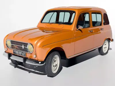Renault R4L 3D model