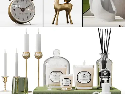 Decoration Set 02 3D model