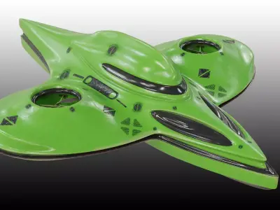 Underwater Drone Concept Low-poly 3D model by Adrian-Kulawik