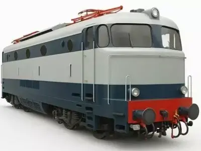 Locomotive - E 444 Printable  3D print model