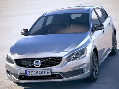 Volvo V60 Cross Country 2016 3D model