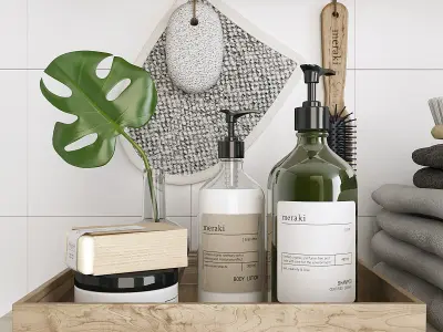 Bathroom Decor 3D model